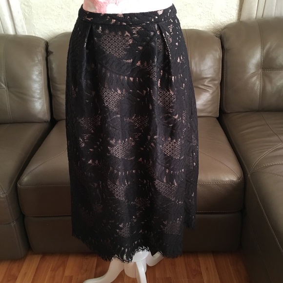 Dresses & Skirts - Lace Black Skirt